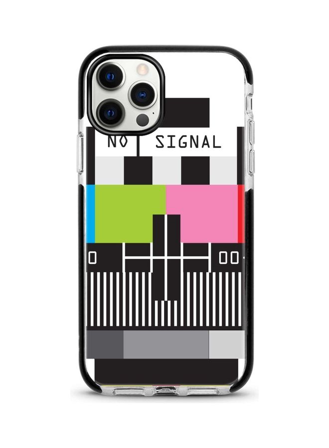 Stylizedd Protective Case Cover For Apple iPhone 12 Pro No Signal Tv  - Image 1