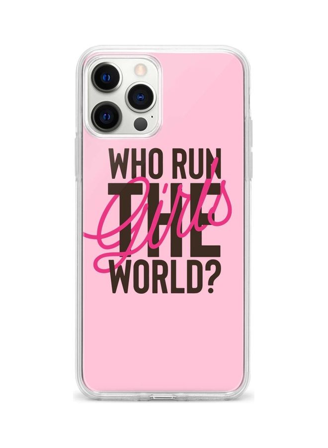 Stylizedd Protective Case Cover For Apple iPhone 12 Pro Max Who Run The World? - Image 1