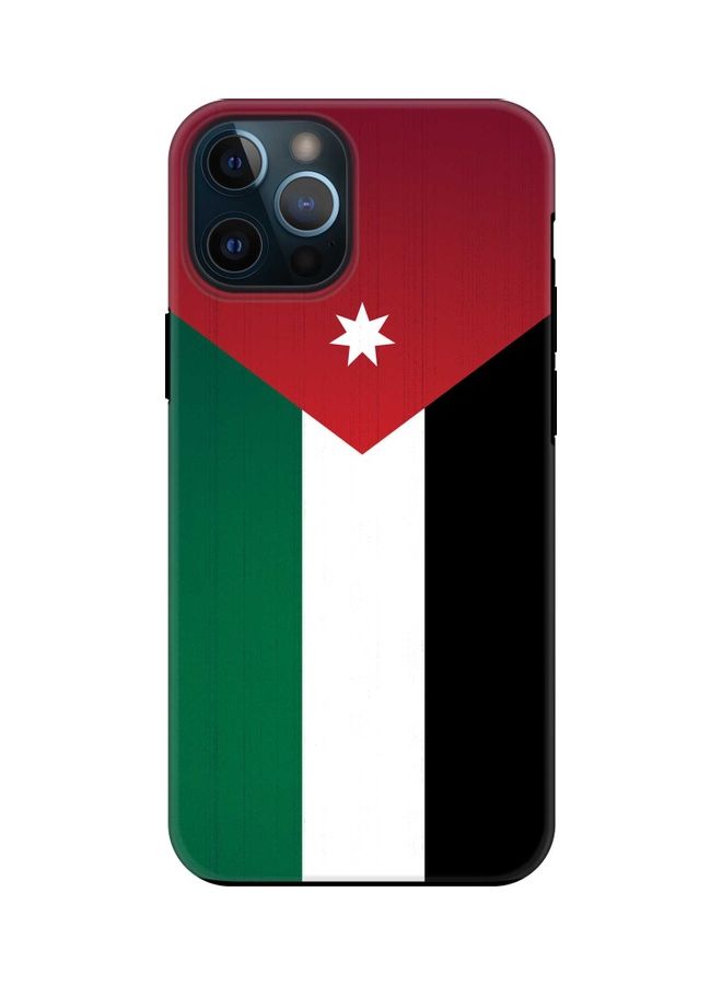 Stylizedd Tough Pro Series Case Cover For Apple iPhone 12 Pro Max Flag Of Jordan - Image 1