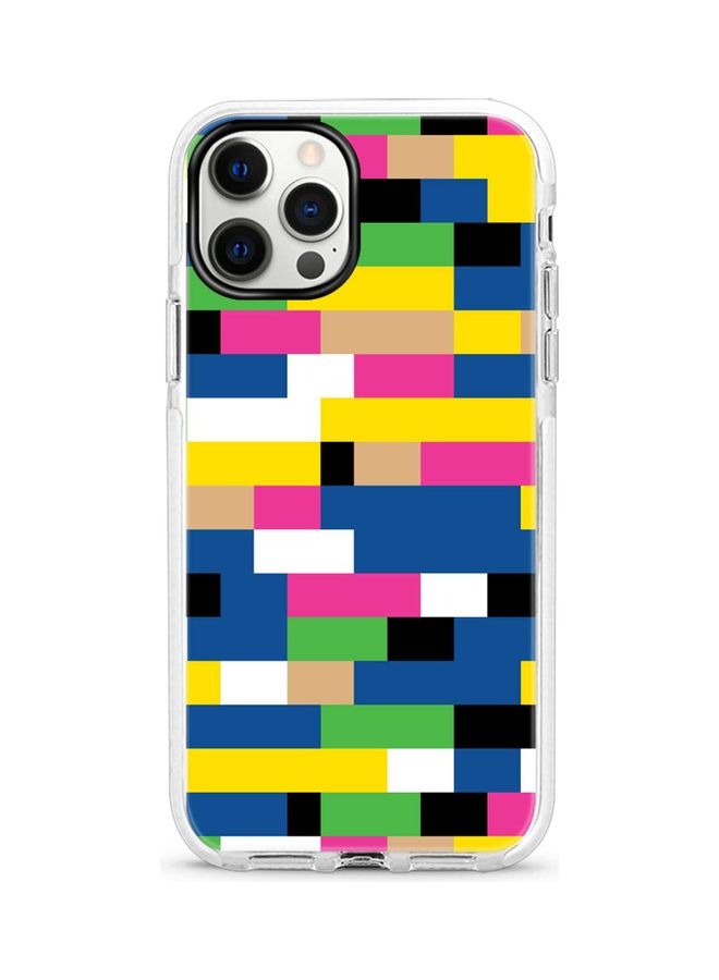 Stylizedd Cool Piece  Printed Case For Apple iPhone 12 Pro/iPhone 12 Purple/Yellow/White - Image 1
