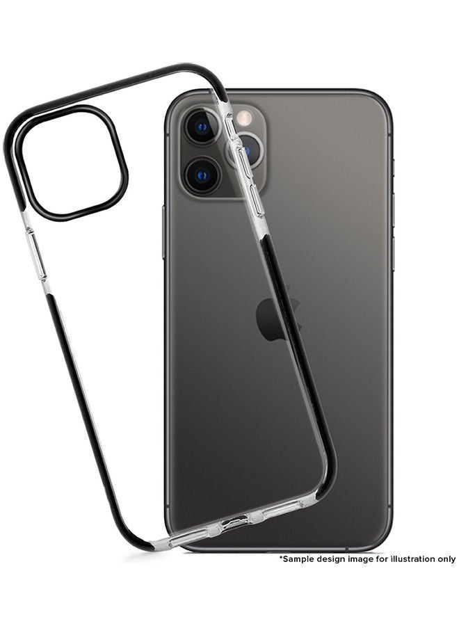 Stylizedd - Printed Case For Apple iPhone 12 Pro Clear/Black - Image 1