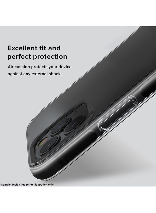 Stylizedd - Printed Case For Apple iPhone 12 Pro Clear/Black - Image 1