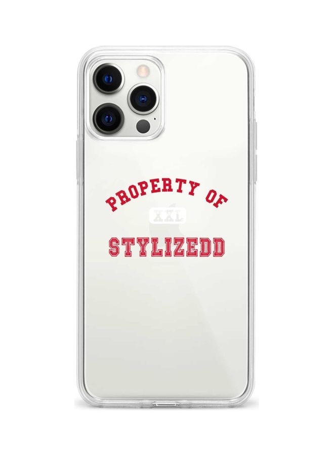 Protective Case Cover For Apple iPhone 12 Pro Max Property Of Stylizedd