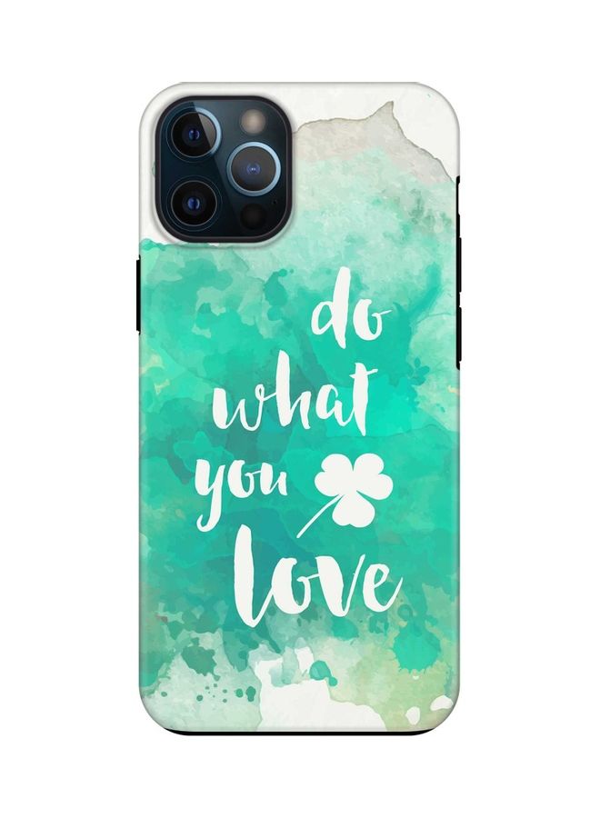 ستايلايزد غطاء حماية واقٍ لهاتف أبل آيفون 12 برو ماكس دو وات يو لاف - Image 1