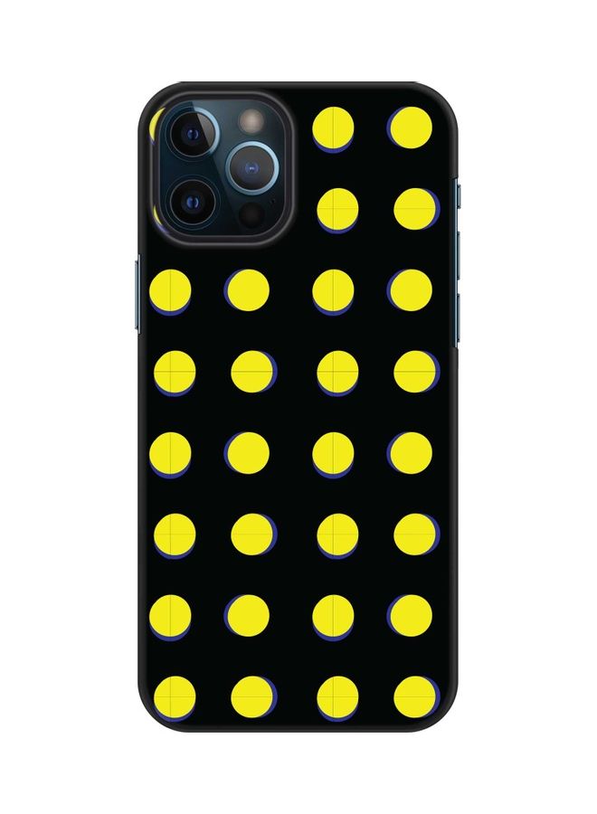 Stylizedd - Protective Case Cover For Apple iPhone 12 Pro Max Yellow Dots - Image 1