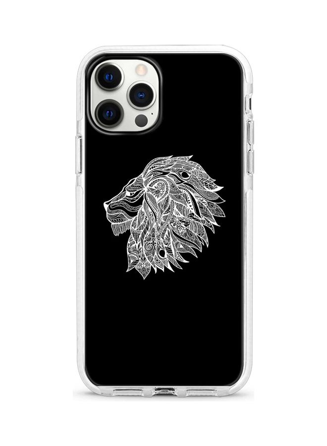 Stylizedd Protective Case Cover For Apple iPhone 12 Pro Max Lion Abstract Full Print - Image 1
