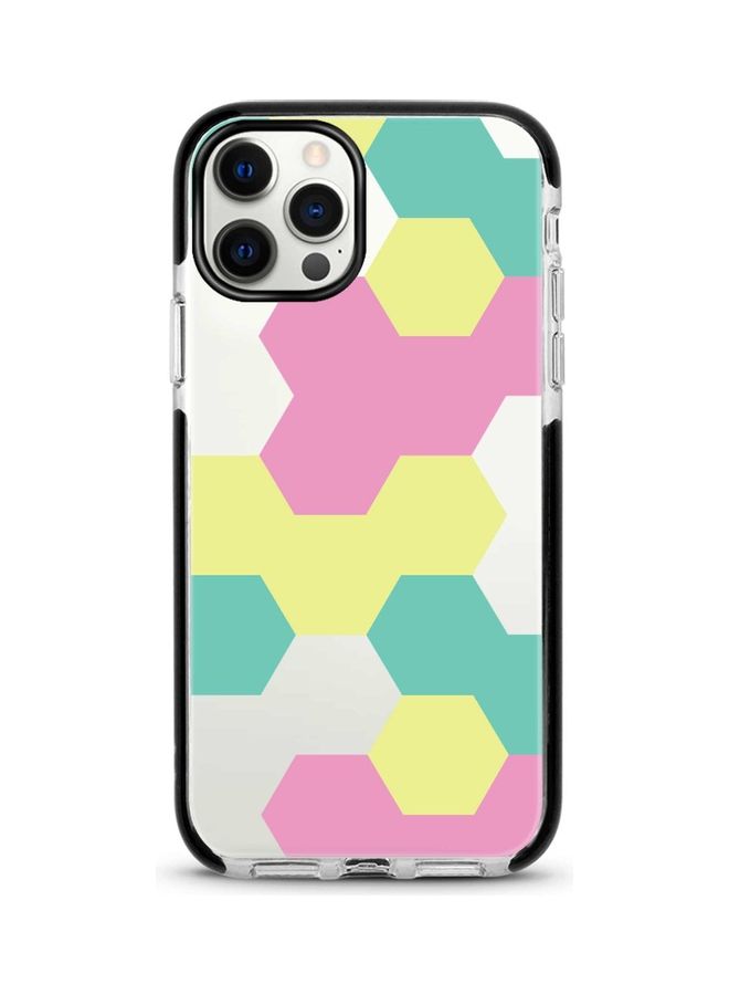 Stylizedd Blockbuster Retro Printed Case For Apple iPhone 12 Pro/iPhone 12 Pink/Green/Yellow - Image 1