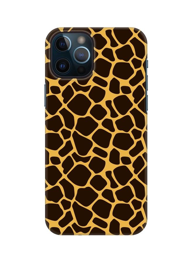 Stylizedd Snap Classic Series Protective Case Cover For Apple iPhone 12 Pro Giraffe Skin Print - Image 1