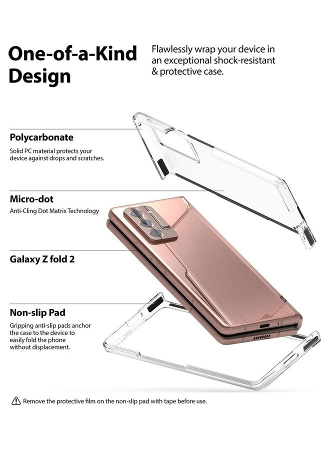 Ringke Protective Case Cover For Samsung Galaxy Z Fold2 Clear - Image 2