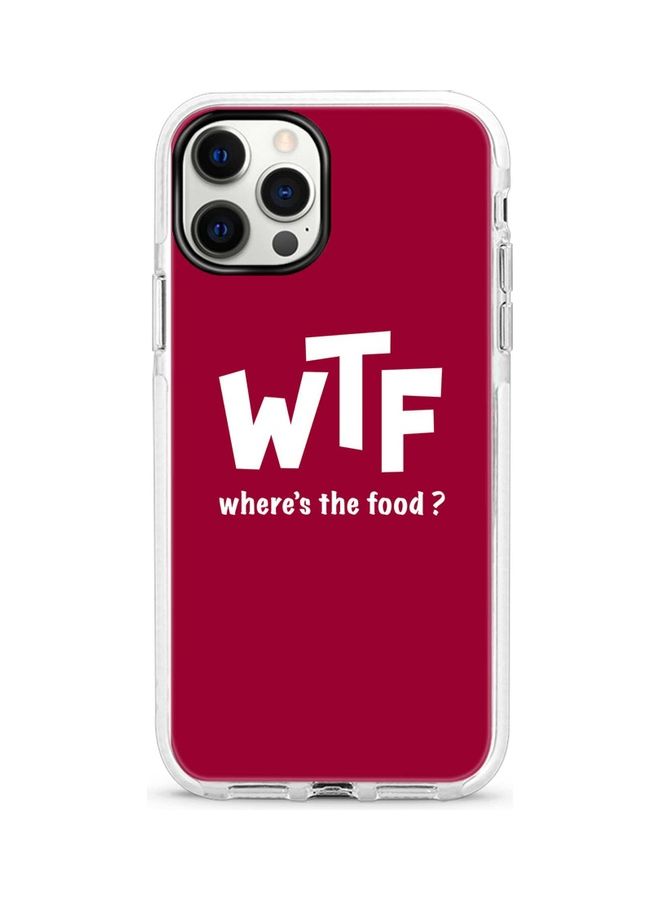 Stylizedd Protective Case Cover For Apple iPhone 12 Pro/12 Where's The Food? - Image 1