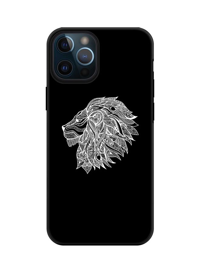 Stylizedd Protective Case Cover For Apple iPhone 12 Pro Max Lion Abstract - Image 1