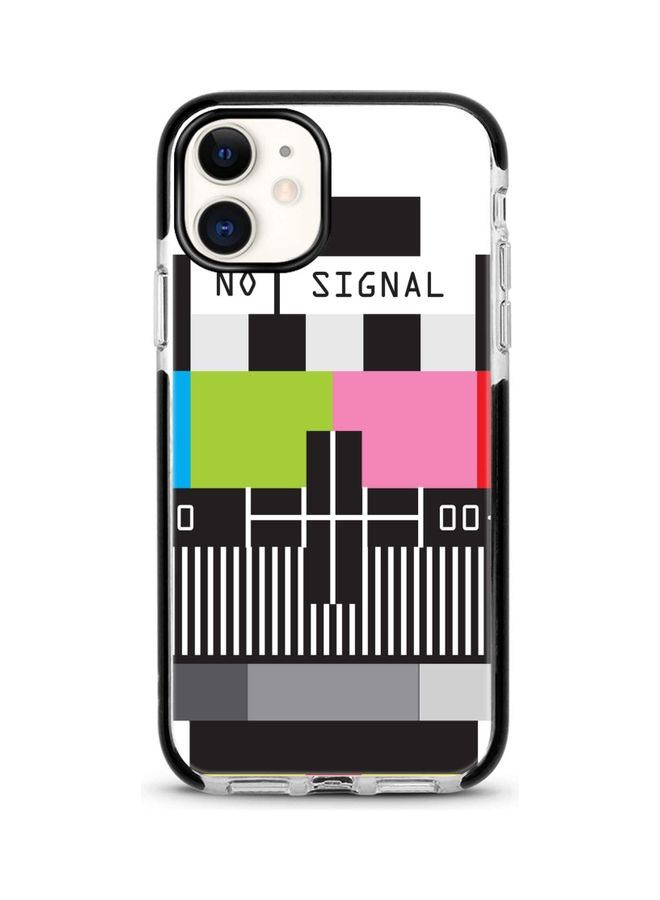 Stylizedd Impact Pro Series Case Cover For Apple iPhone 12 mini No Signal TV  - Image 1