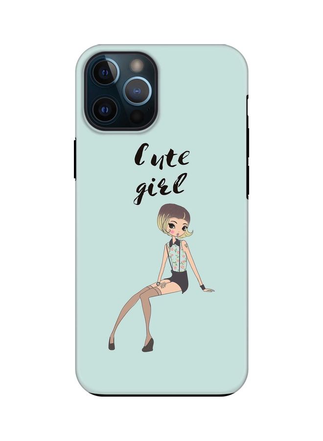 Stylizedd Protective Case Cover For Apple iPhone 12 Pro Max Cute Girl - Image 1