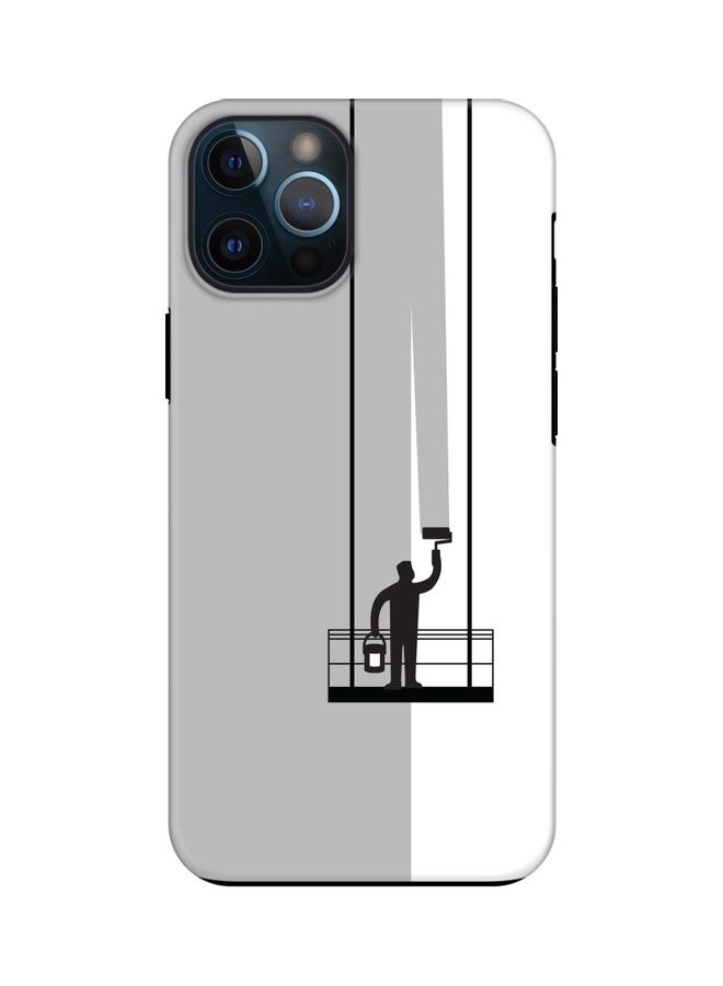 Stylizedd Protective Case Cover For Apple iPhone 12 Pro Max Paint Hanger - Image 1