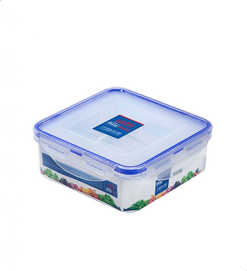 زهران حاوية غذاء مربعة الشكل شفاف - Image 2