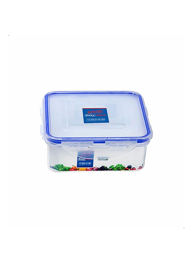 زهران حاوية غذاء مربعة الشكل شفاف - Image 1