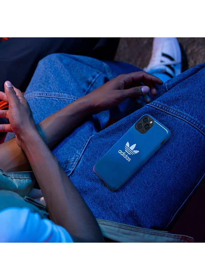 اديداس غطاء حماية بطبعة شعار لهواتف أبل آيفون 12 و12 برو بلوبيرد - Image 3