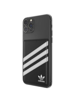 Adidas Phone Pocket Wallet Card Holder For Smartphones Black/White  - Image 2