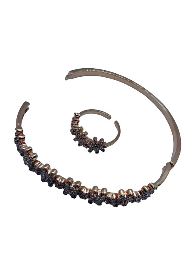 طقم مجوهرات من قطعتين - Image 2