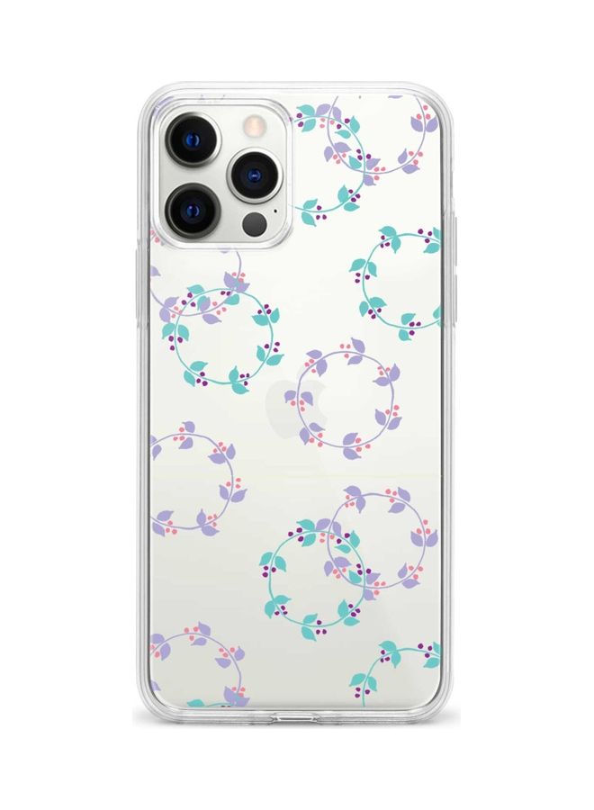 Stylizedd Protective Case Cover For Apple iPhone 12 Pro Max Floral Wreath - Image 1