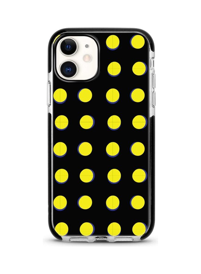 Stylizedd Protective Case Cover For Apple iPhone 12 Mini Black/Yellow