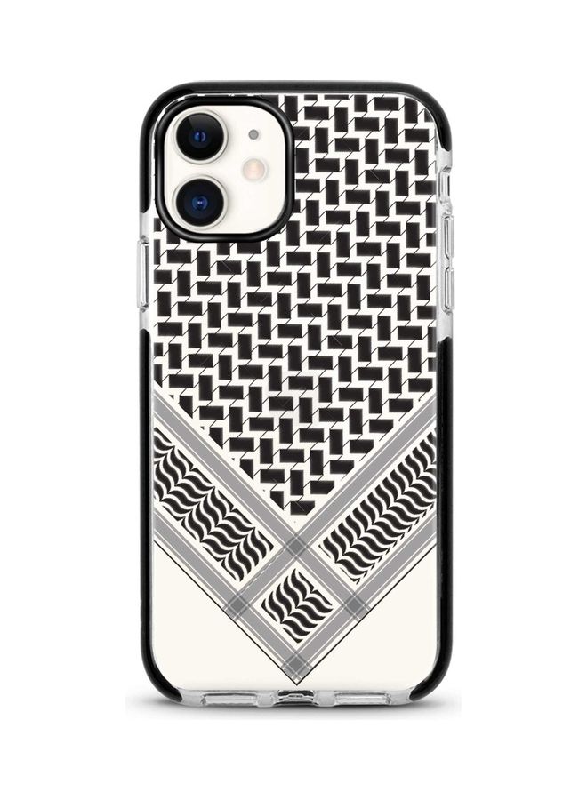 Stylizedd Victory Shemag Printed Case Cover For Apple iPhone 12 mini White/Black - Image 1