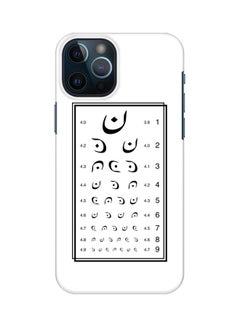 Stylizedd Apple iPhone 12 Pro Case Slim Snap Classic Series Customized Mobile Cover Hard PC Shield Matte Finish Print [Designed for Apple iPhone 12 Pro] - Eye Test Multi Color