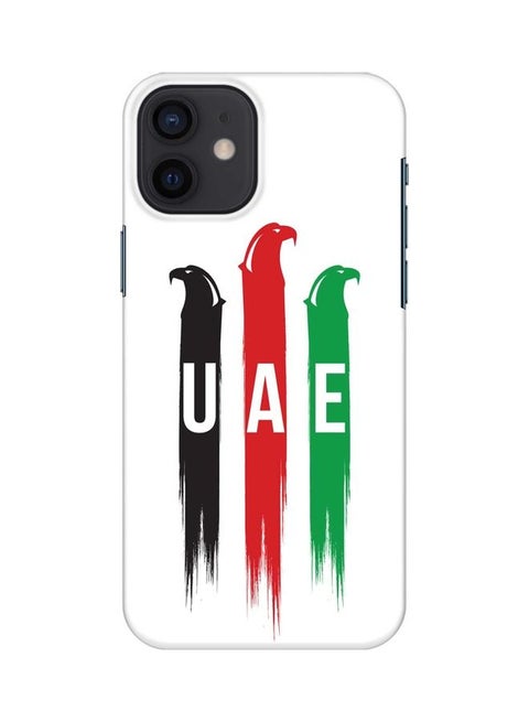 Hard PC Shield Matte Finish Print Case For Apple iPhone 12 Mini Multicolour