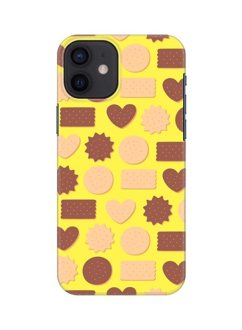 Hard PC Shield Matte Finish Print Case For Apple iPhone 12 Mini Multicolour