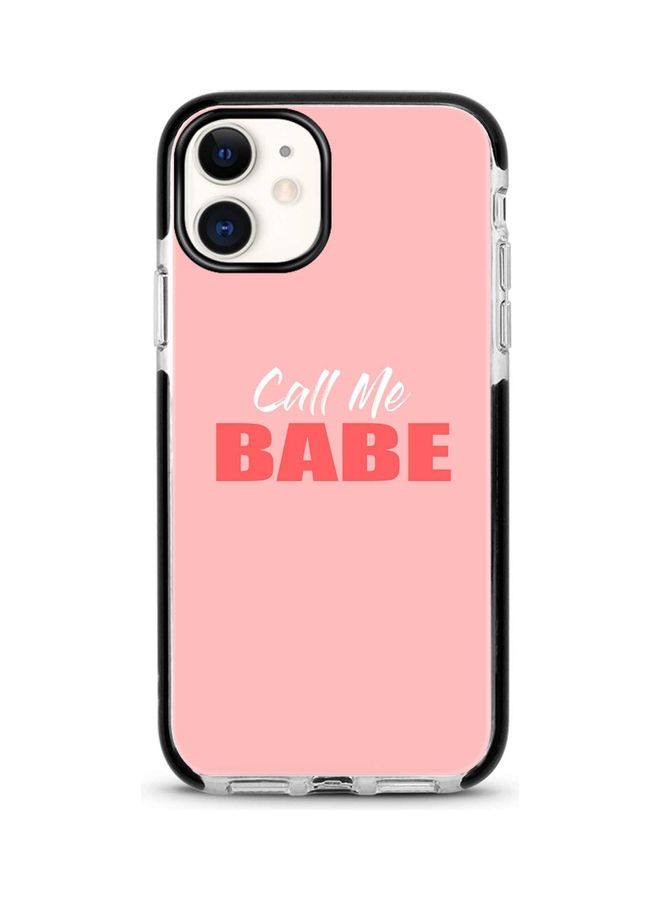 Stylizedd Protective Case Cover For Apple iPhone 12 Mini Pink/White