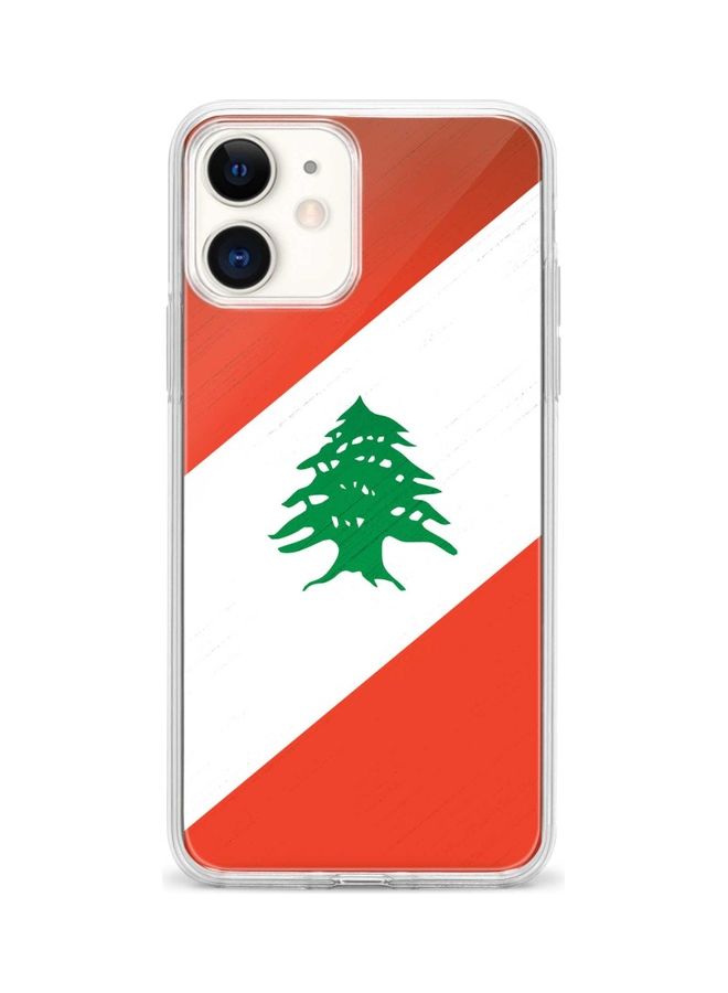 Stylizedd Protective Case Cover For Apple iPhone 12 Mini Flag Of Lebanon - Image 1