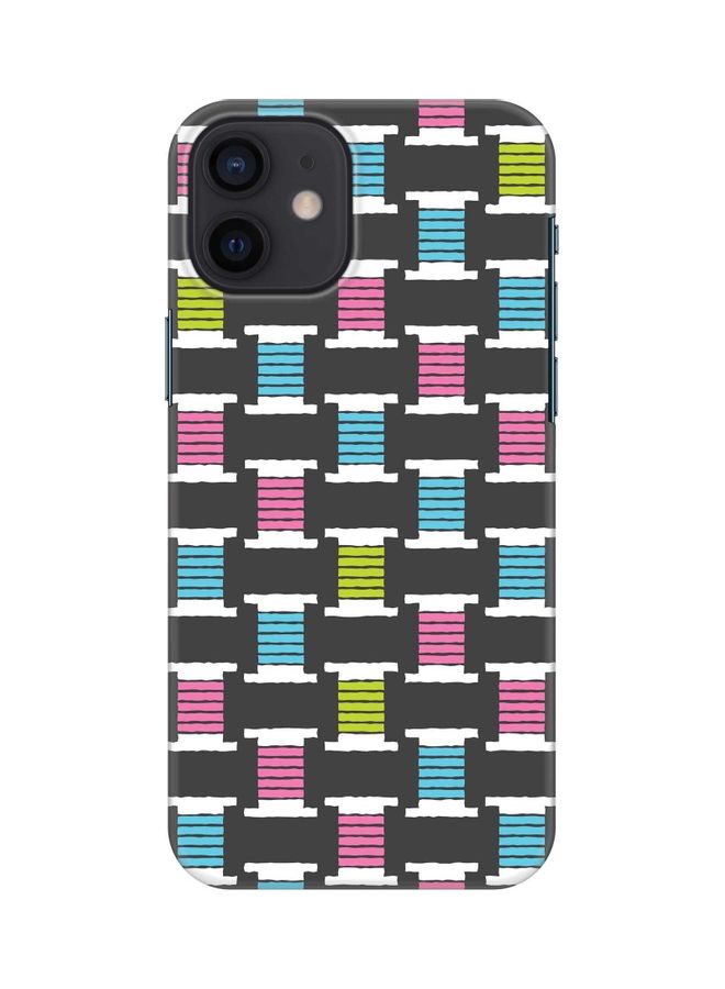 Stylizedd - Hard PC Shield Matte Finish Print Case For Apple iPhone 12 Mini Multicolour - Image 1