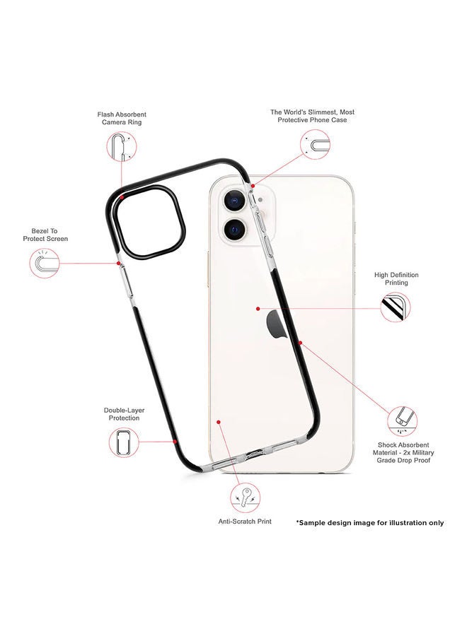 Stylizedd Protective Case For Apple iPhone 12 Mini Skully Tattoo - Image 2