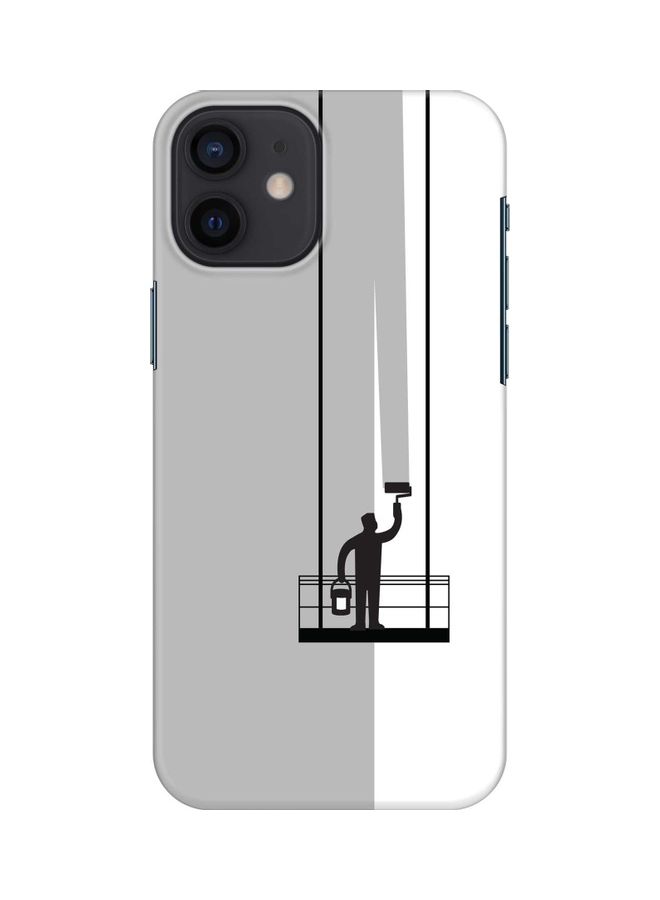 Protective Case Cover For Apple iPhone 12 Mini White/Grey/Black
