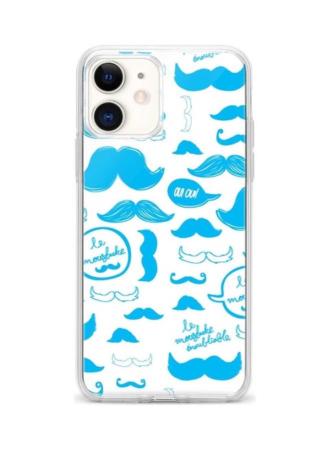 Classic Clear Case Cover For Apple iPhone 12 mini Le Moustache