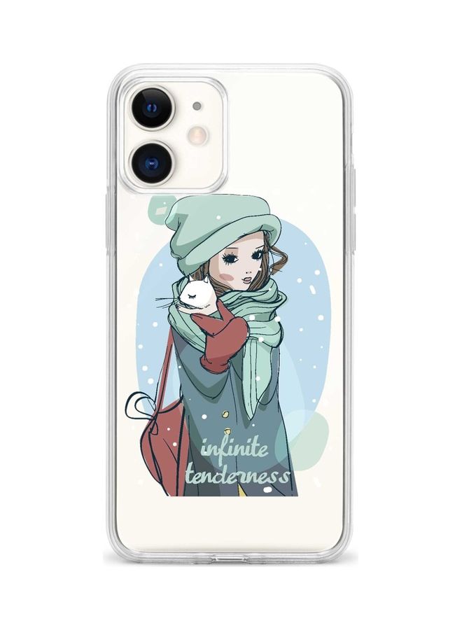 غطاء حماية واق لهاتف أبل آيفون 12 ميني عبارة "Infinite Tenderness"
