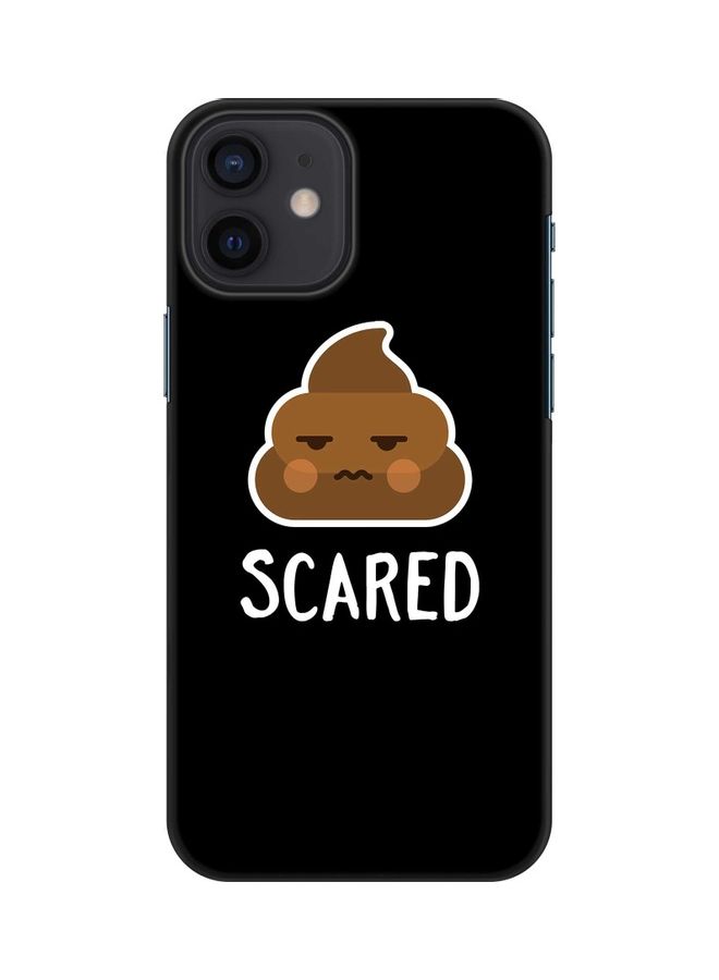 Stylizedd Shit scared Full Print Case Cover For iPhone 12 Mini Multicolour - Image 1