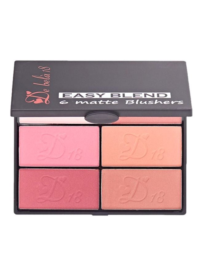 De Bela 18 18 Easy Blend 6 Matte Blusher 2 - Image 2