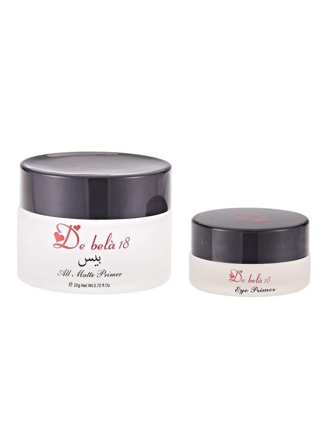 De Bela 18 All Matte Primer And Eye Primer Clear  - Image 1