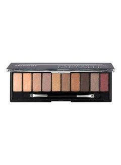 10 Shades Eyeshadow Palette 004 Metallic