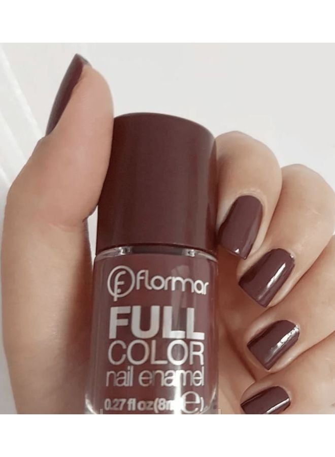 flormar - Full Color Nail Enamel C43 Chunky Cocoa - Image 1