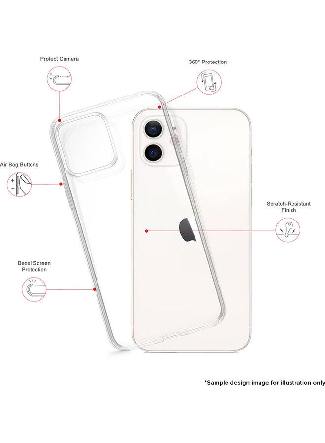 Stylizedd Classic Clear Series Case Cover For Apple iPhone 12 Mini He's Mine - Image 2