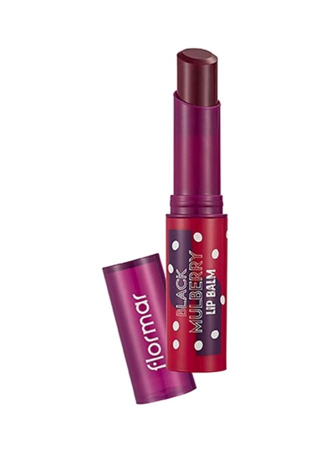 فلورمار مرطب شفاه بعامل حماية من الشمس SPF 15 بلاك مولدبيري - Image 1