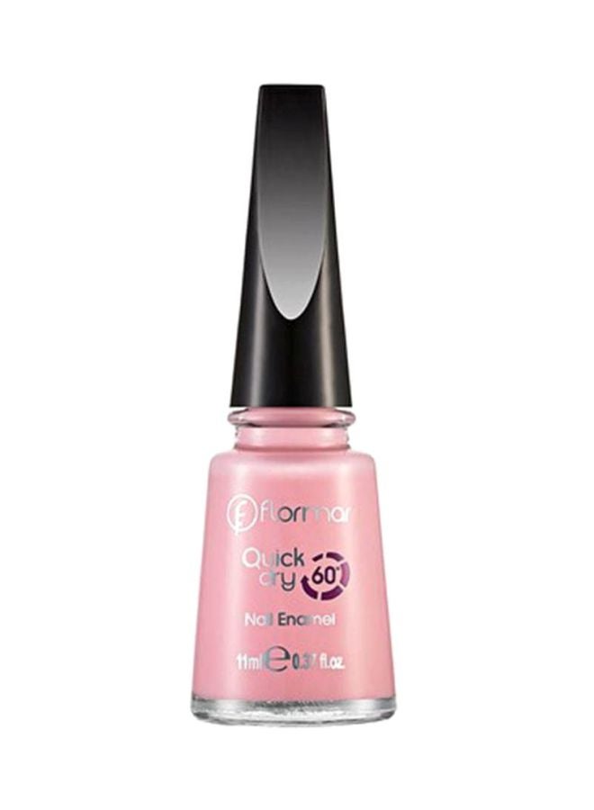 flormar Quick Dry Nail Enamel D02 Soft Pink  - Image 1