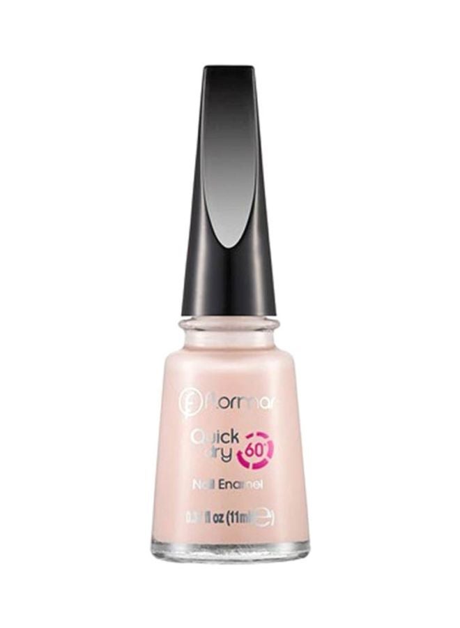 flormar - Quick Dry Nail Enamel D11 Vanilla Ice Cream - Image 1