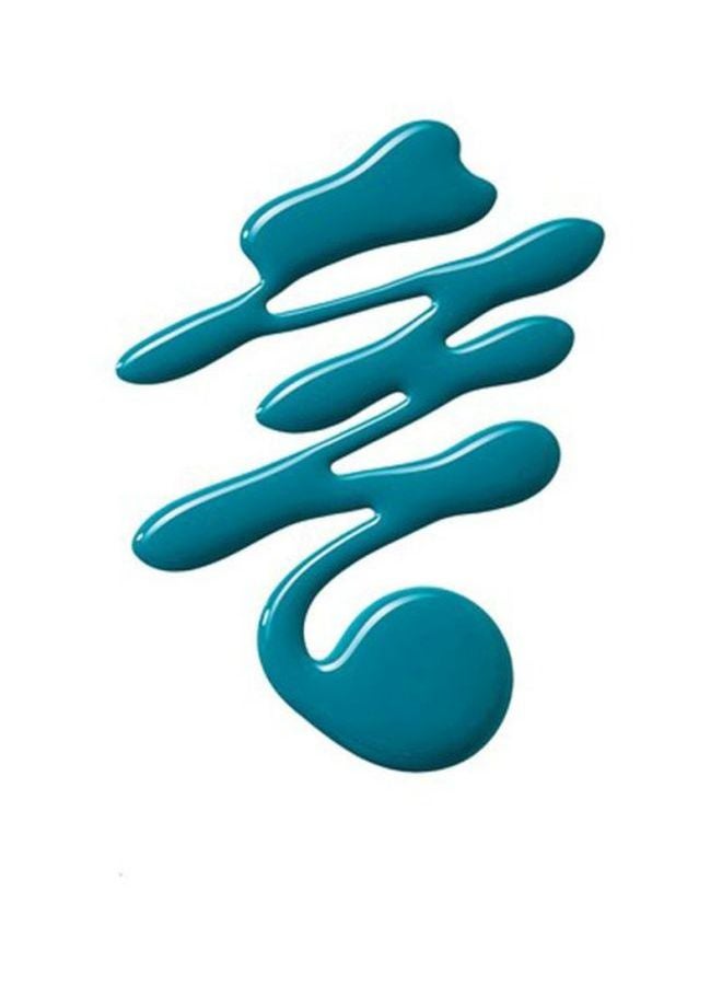 flormar Shiny Nail Enamel 429 Cyan-Bright Color - Image 2