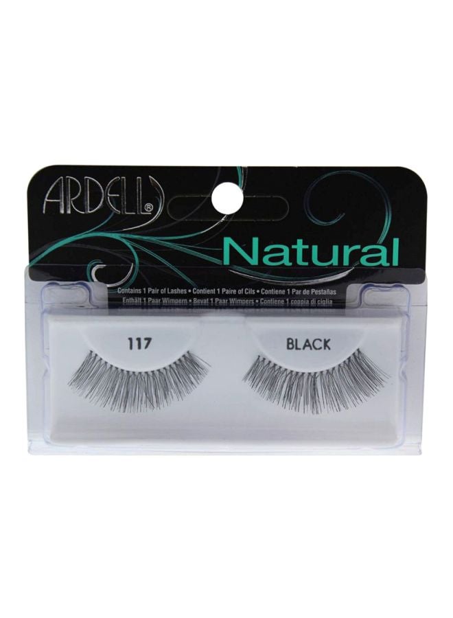 أرديل زوج من الرموش الصناعية ذات مظهر طبيعي 117 أسود - Image 2