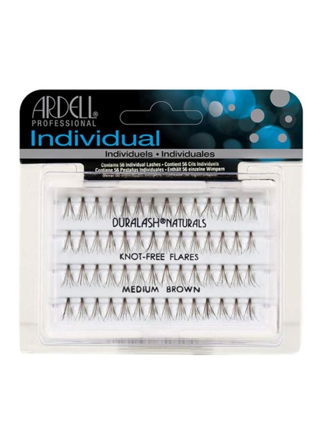 ARDELL 56-Piece DuraLash Naturals False Eyelashes Set Medium Brown - Image 1