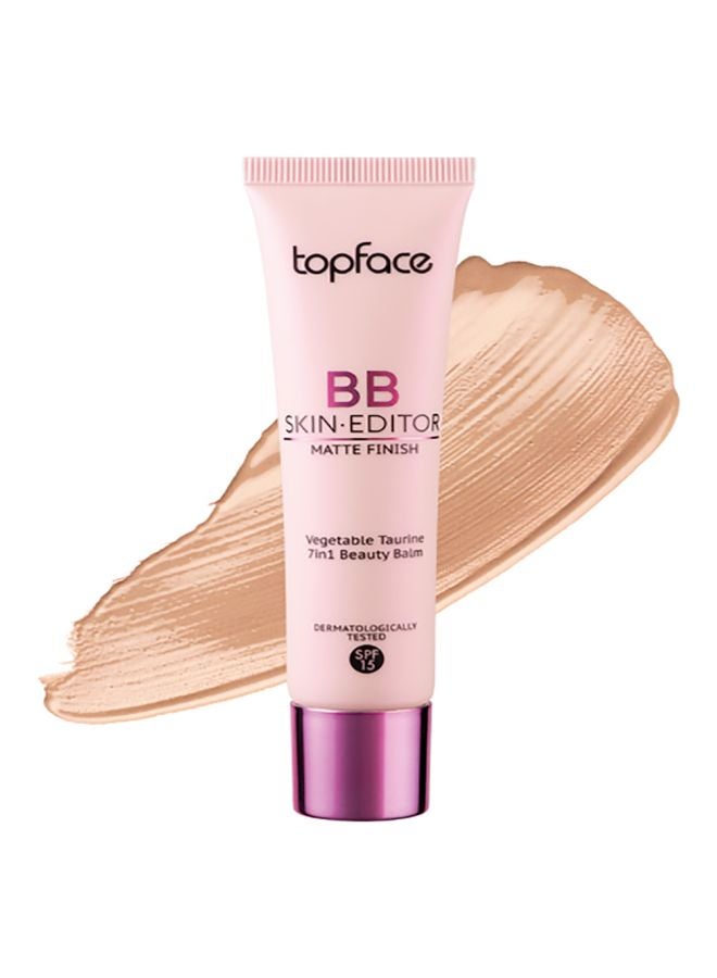 topface Skin Editor Matte Finish BB Cream SPF15 Beige  - Image 2