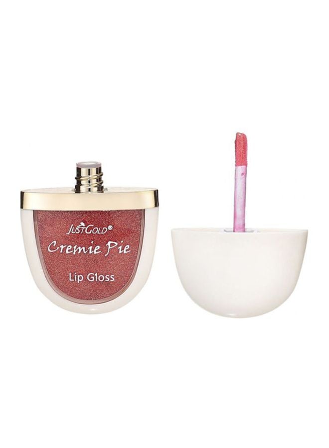JUST GOLD Cremie Pie Lip Gloss 08 Pink  - Image 1